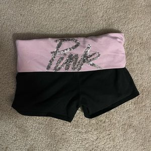 VS/PINK Yoga Shorts (Small)